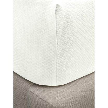 Diamond Pique Box Spring Cover Bone 