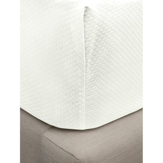 Diamond Pique Box Spring Cover Bone 