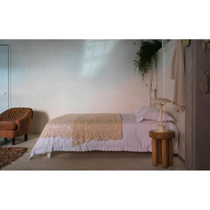 Diamond Pique Box Spring Cover White 3