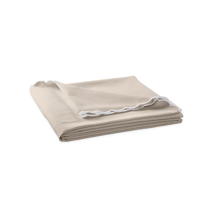 Diamond Pique Coverlet Dune 