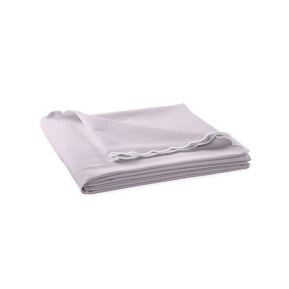 Diamond Pique Coverlet Violet 