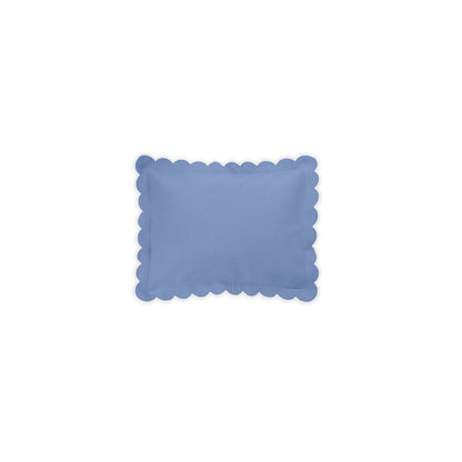 Diamond Pique Sham Azure Boudoir 