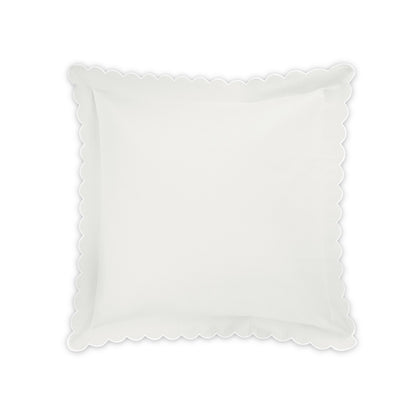Diamond Pique Sham Bone Euro 