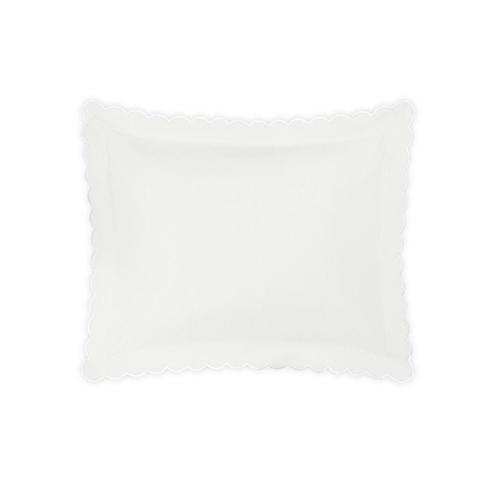 Diamond Pique Sham Bone Standard 