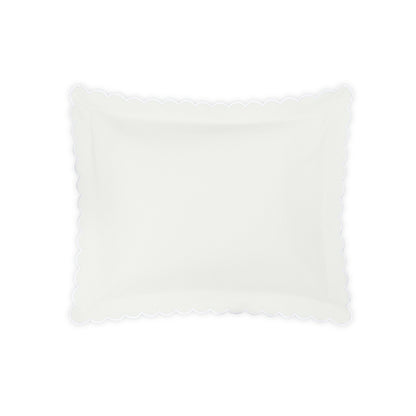 Diamond Pique Sham Bone Standard 