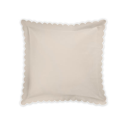 Diamond Pique Sham Dune Euro 