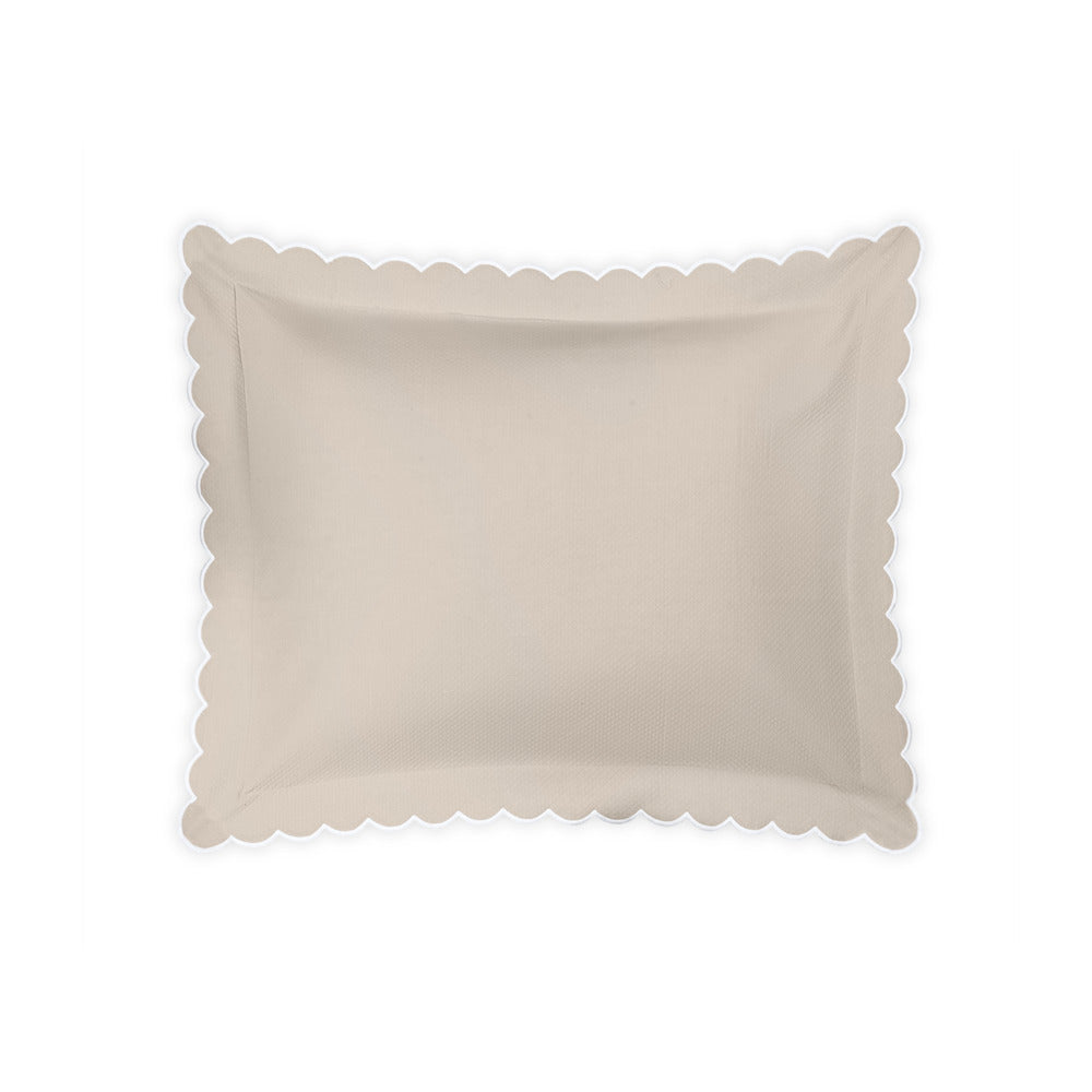 Diamond Pique Sham Dune Standard 