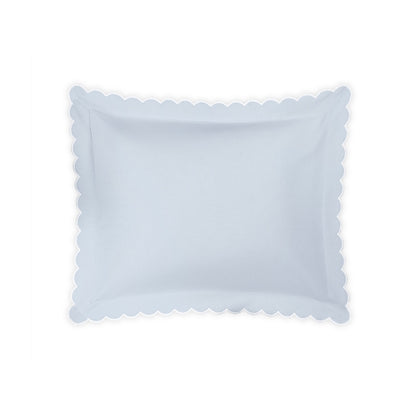 Diamond Pique Sham Light Blue Standard 
