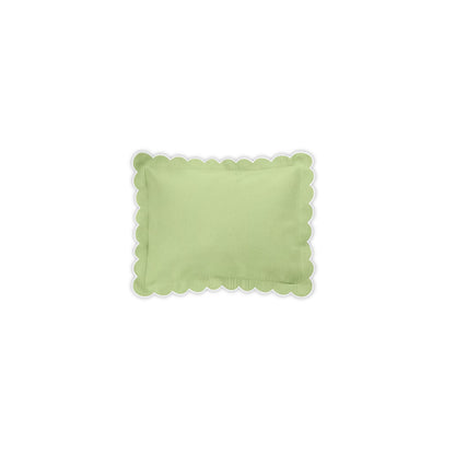 Diamond Pique Sham Spring Green Boudoir 