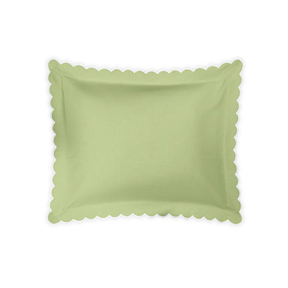 Diamond Pique Sham Spring Green Standard 