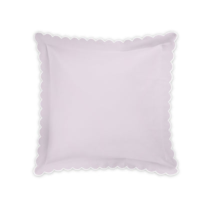 Diamond Pique Sham Violet Euro 