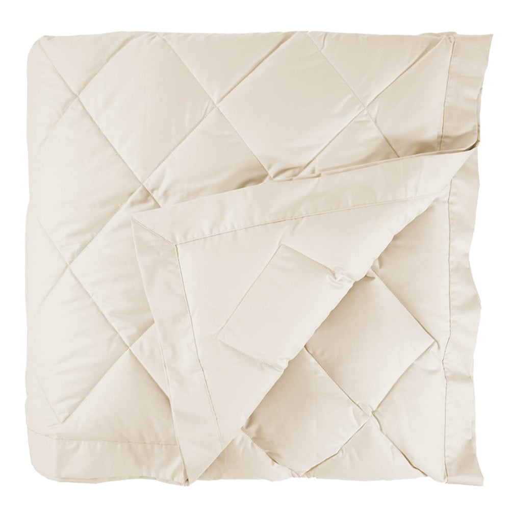 Diamond Quilted Down Blanket by Scandia Home 1