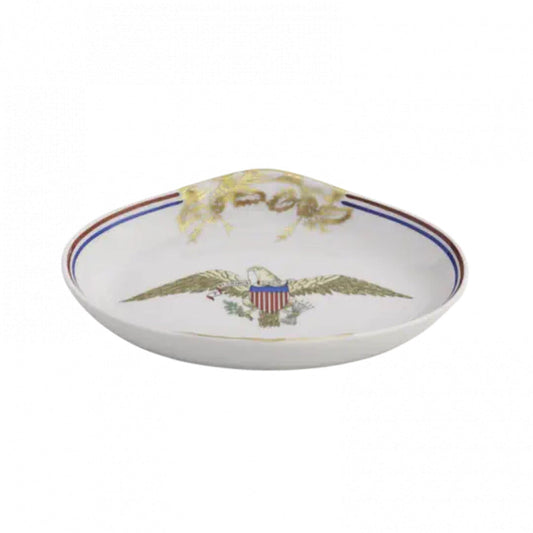 Diplomatic Eagle Oval Tray by Mottahedeh