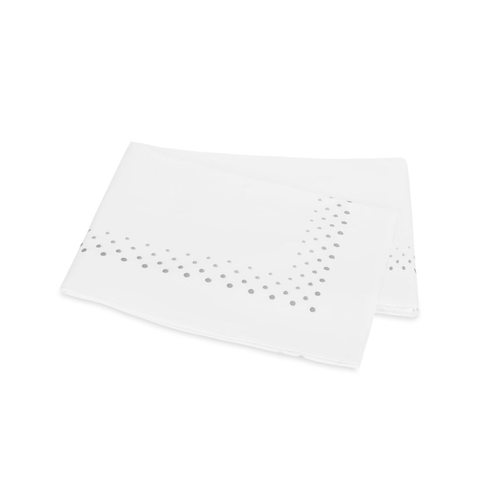 Dorothy Flat Sheet Silver Ombre 