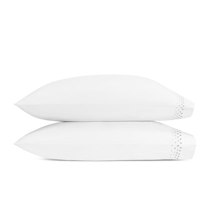 Dorothy Pillowcase Pair Silver Ombre 