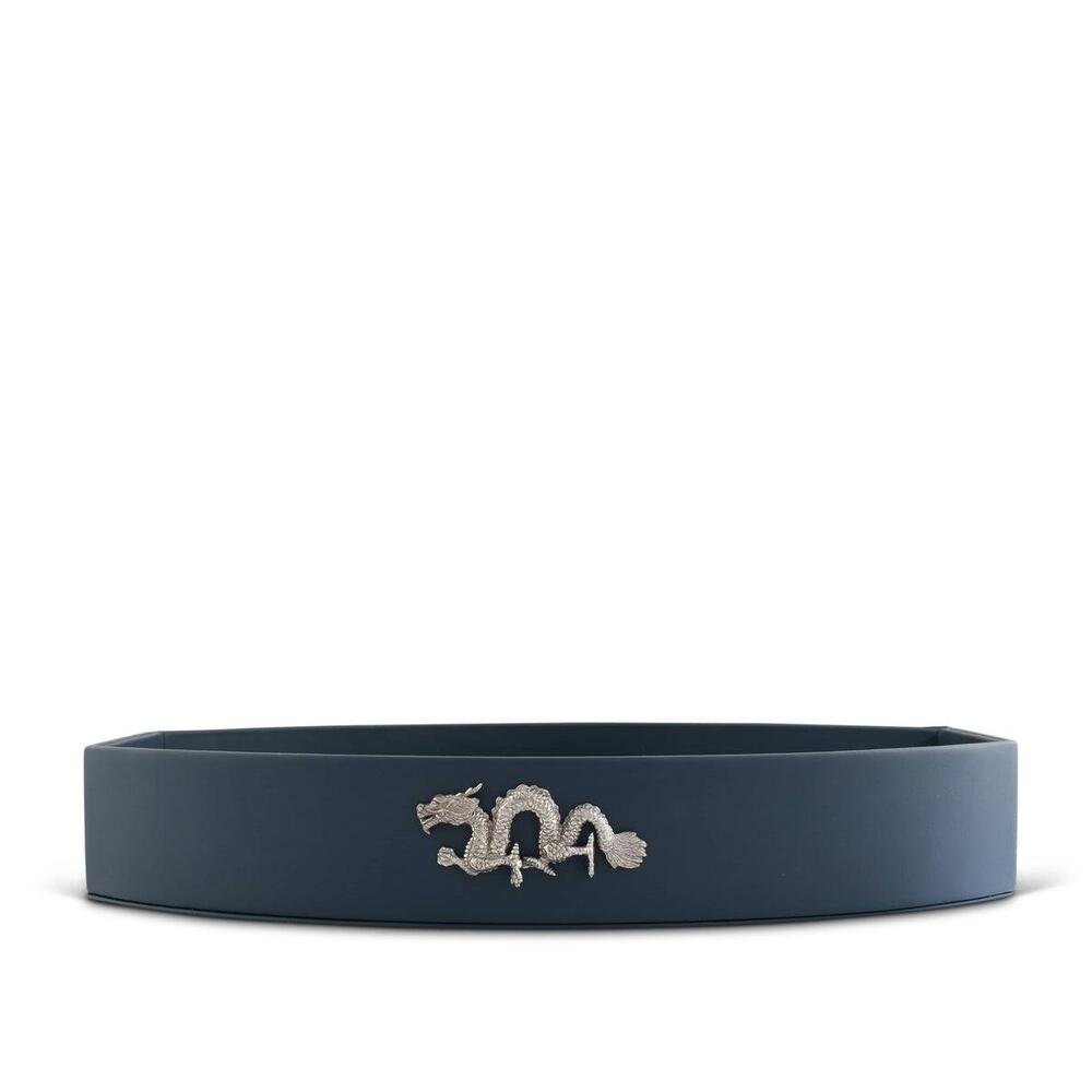 Dragon Vegan Leather Parlor Tray by Vagabond House 1