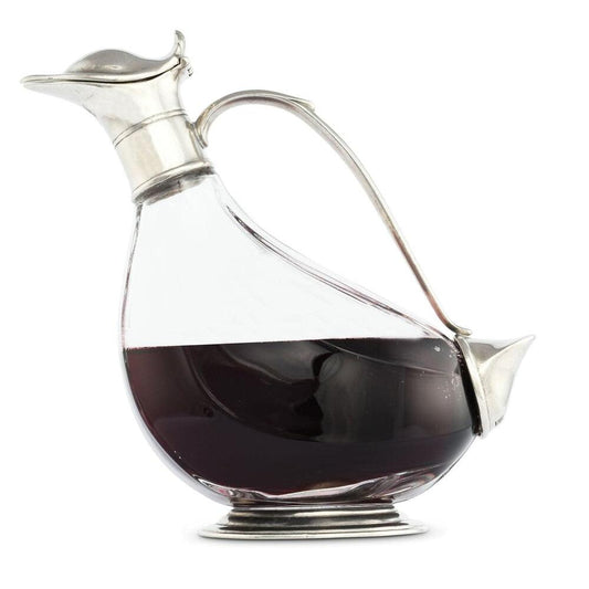 Duck Pewter Wine Decanter by Vagabond House 