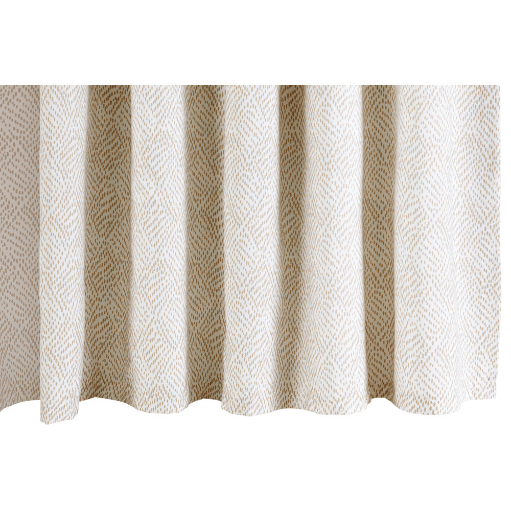Duma Diamond 72" W x 72" L Shower Curtain Dune 