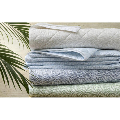 Duma Diamond Fitted Sheet Grass 10