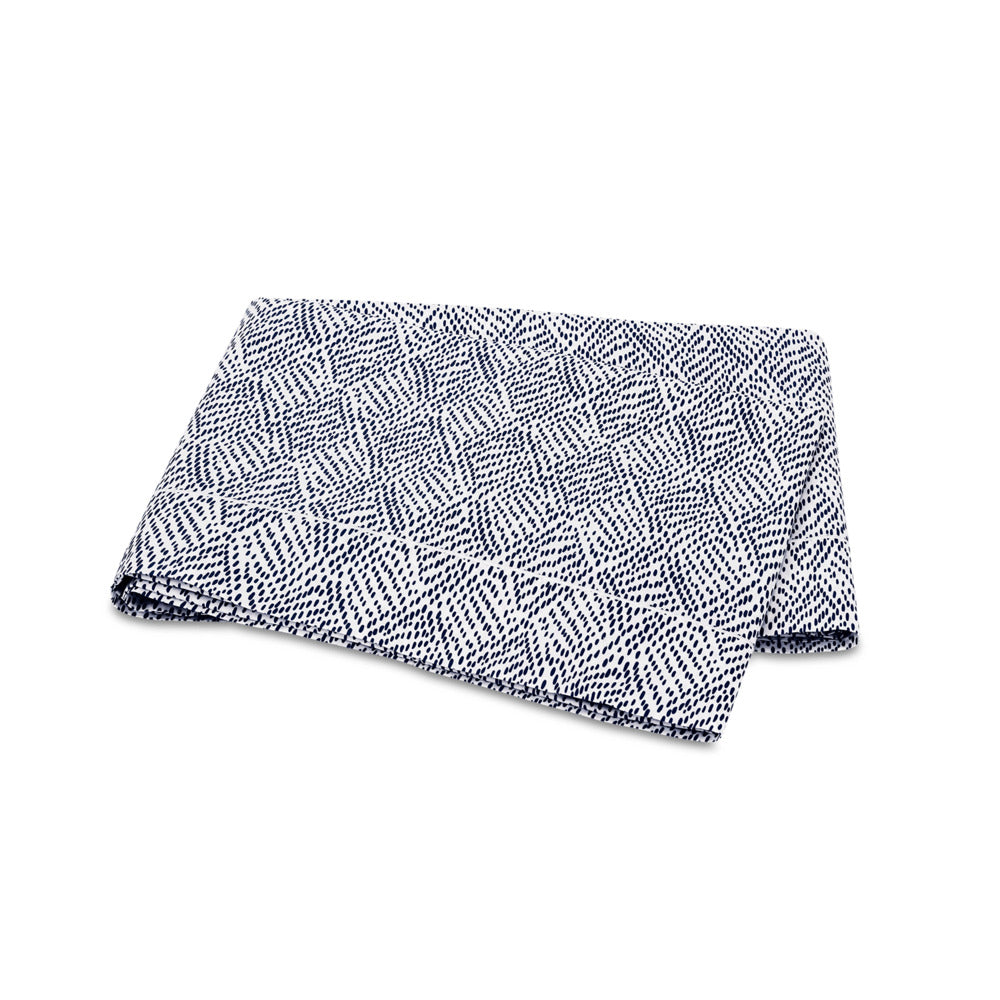 Duma Diamond Flat Sheet Navy 