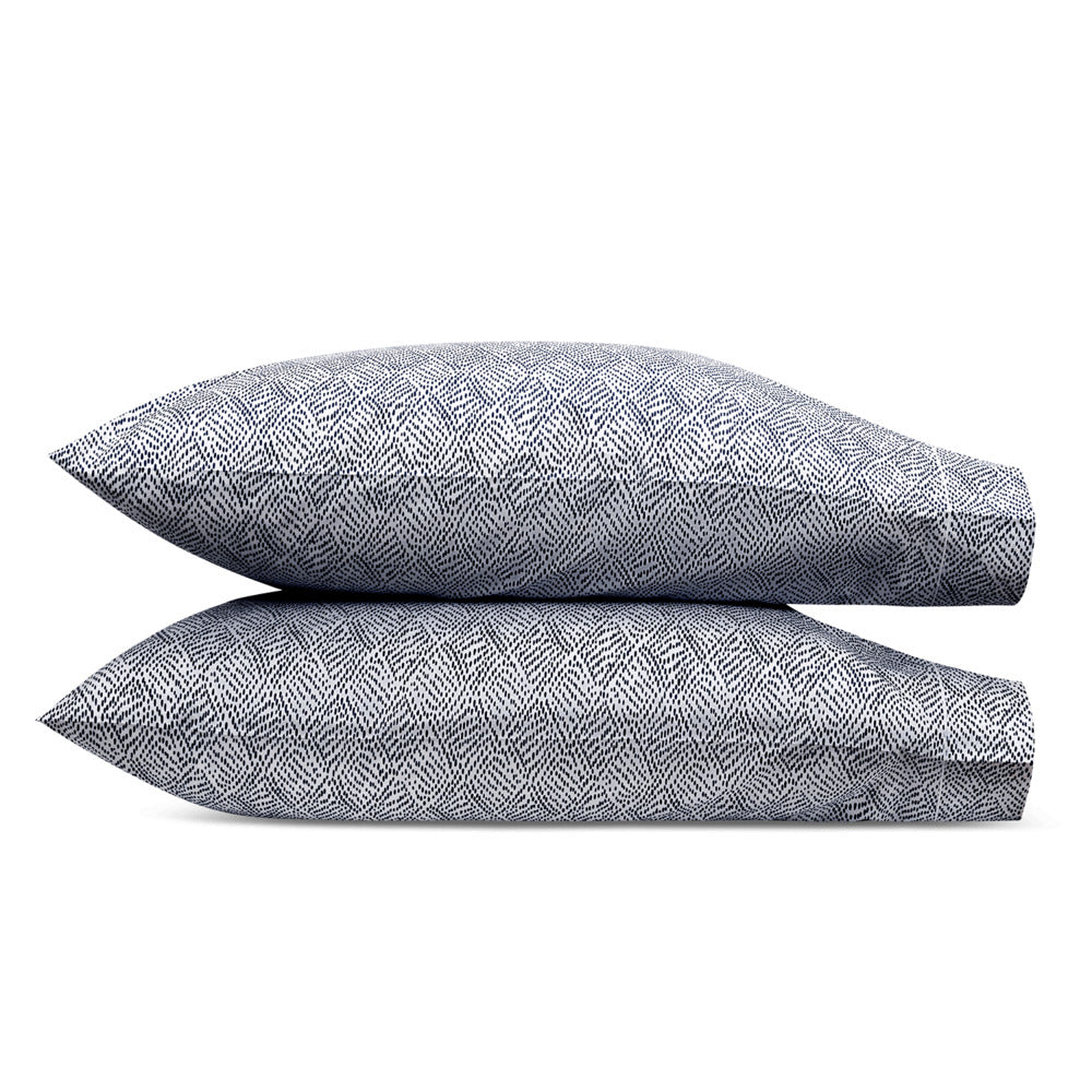 Duma Diamond Pillowcase Pair Navy 