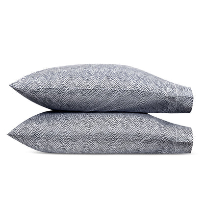 Duma Diamond Pillowcase Pair Navy 