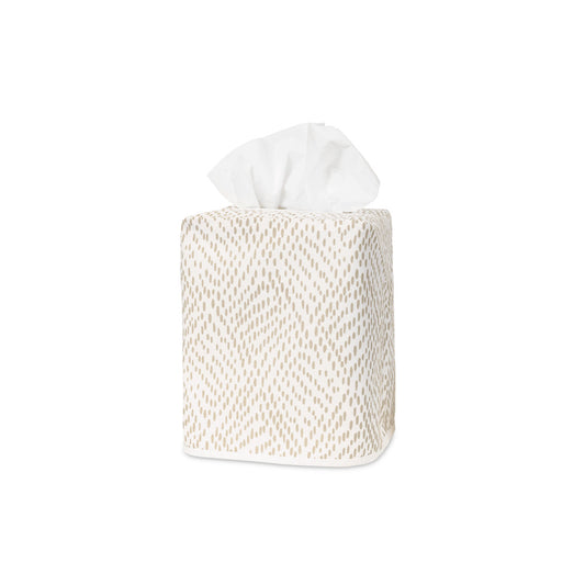 Duma Diamond Tissue Box Cover Dune 