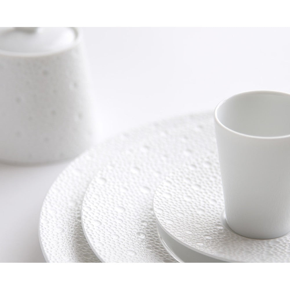 ECUME WHITE DINNER PLATE by Bernardaud 1