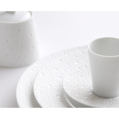 ECUME WHITE DINNER PLATE by Bernardaud 1