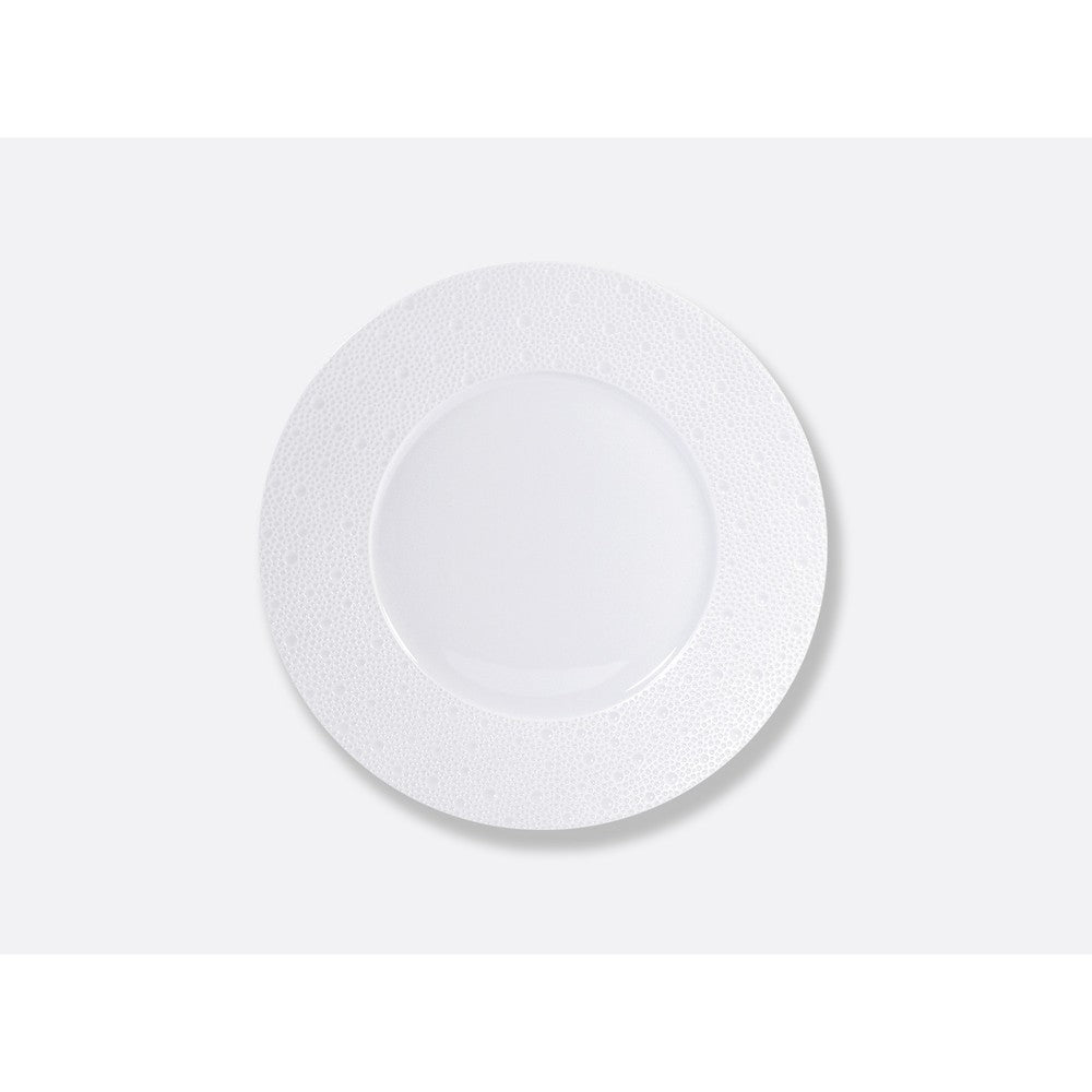 ECUME WHITE DINNER PLATE by Bernardaud 