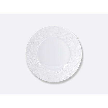ECUME WHITE DINNER PLATE by Bernardaud 