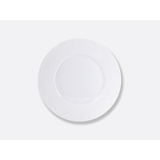 ECUME WHITE DINNER PLATE by Bernardaud 