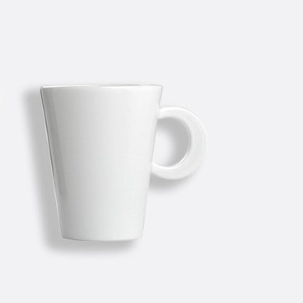 Ecume White Espresso Cup by Bernardaud 