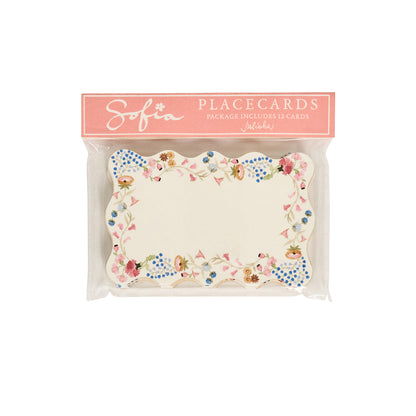 Sofia Place Card Set of 12 by Juliska, detail view