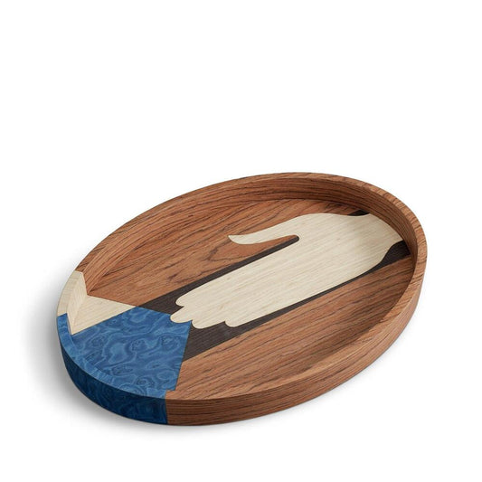 Edgar Oval Tray by L'Objet 
