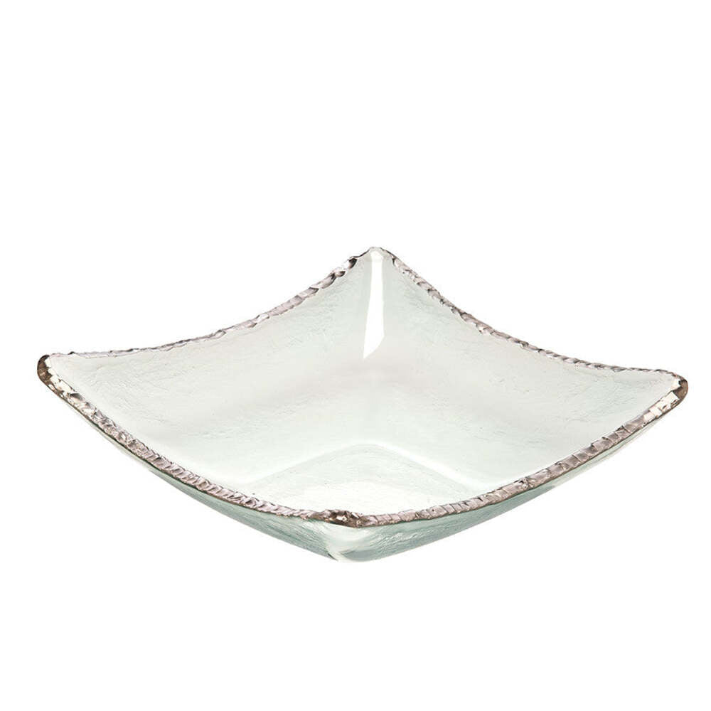 Edgey 11" x 11" Four Point Bowl by Annieglass Additional Image -1