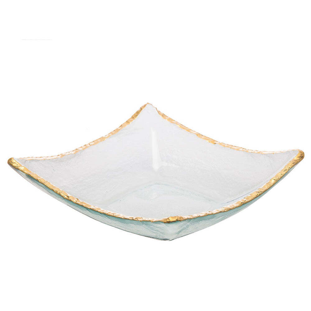 Edgey 11" x 11" Four Point Bowl by Annieglass 