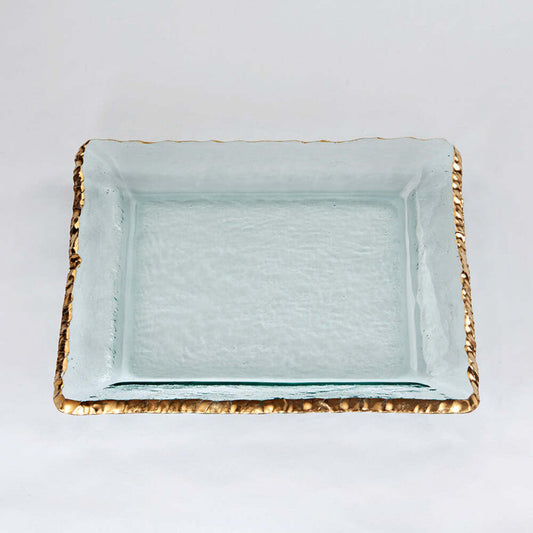 Edgey 12" x 12" Square Platter by Annieglass 