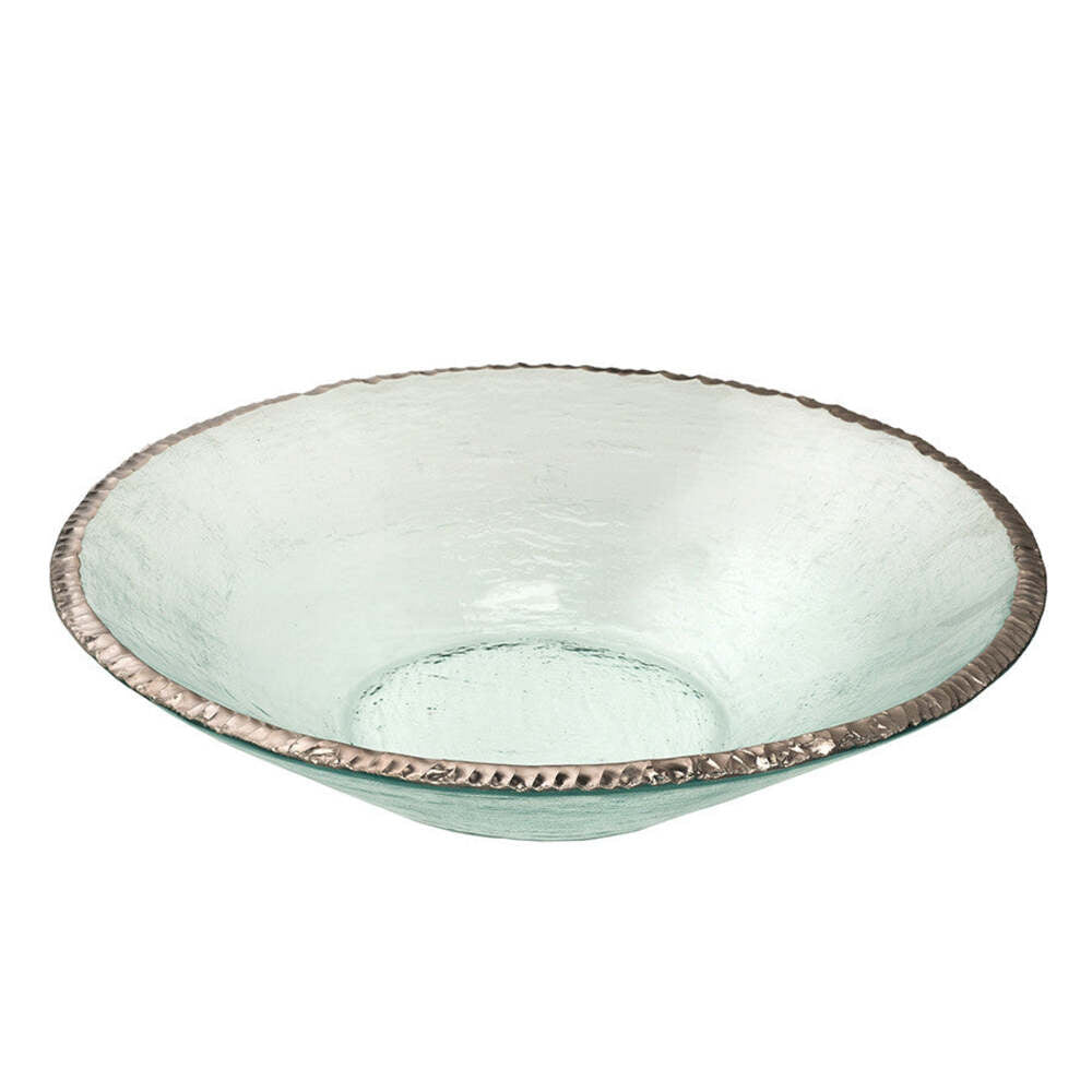 Edgey 13.5" Round Bowl by Annieglass Additional Image -1