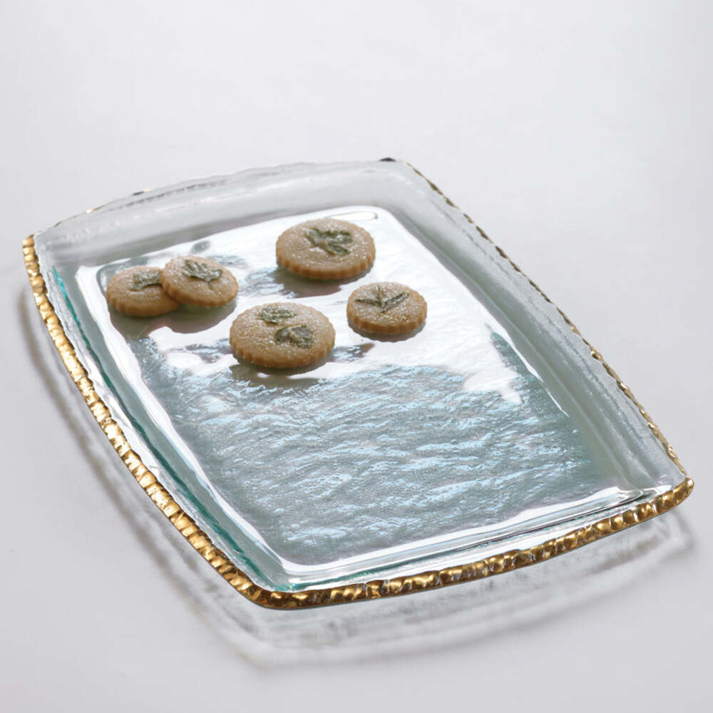 Edgey 17.25" x 11.5" Martini Tray by Annieglass 