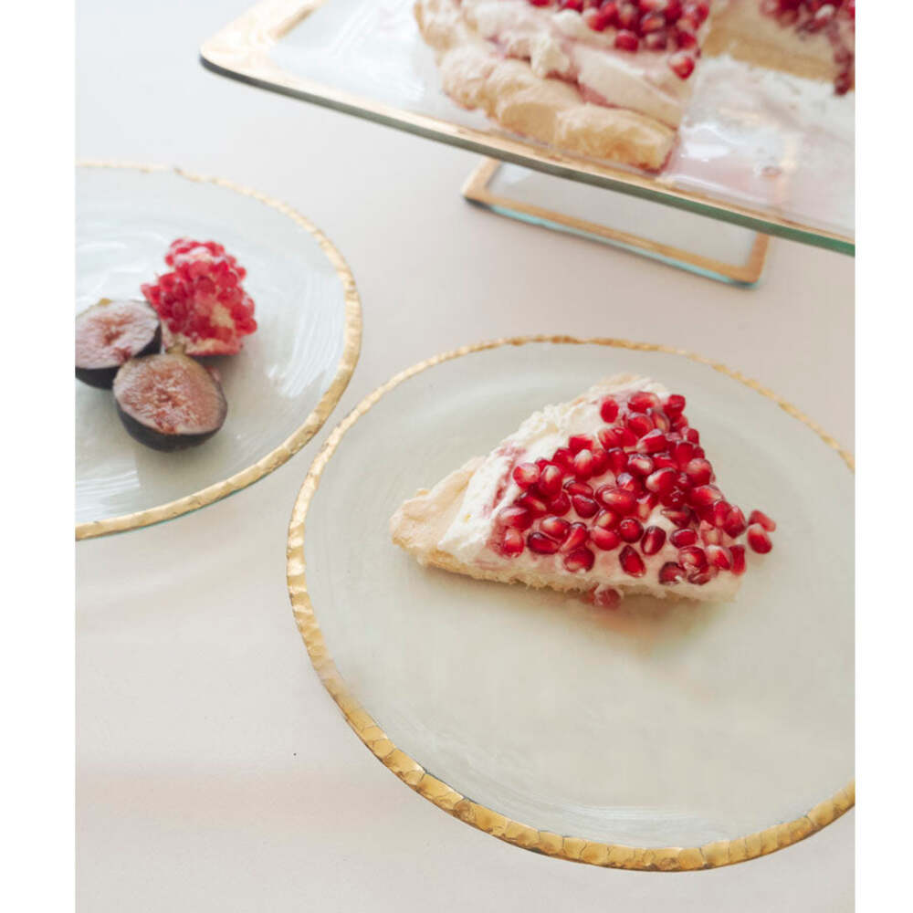 Edgey 8.5" Salad Plate by Annieglass Additional Image -1