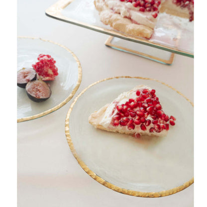 Edgey 8.5" Salad Plate by Annieglass Additional Image -1