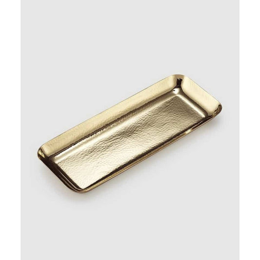 El Dorado Brass Rectangle Tray by Mary Jurek Design 