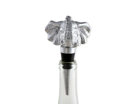 Elephant Bottle Stopper by Arthur Court Designs 3
