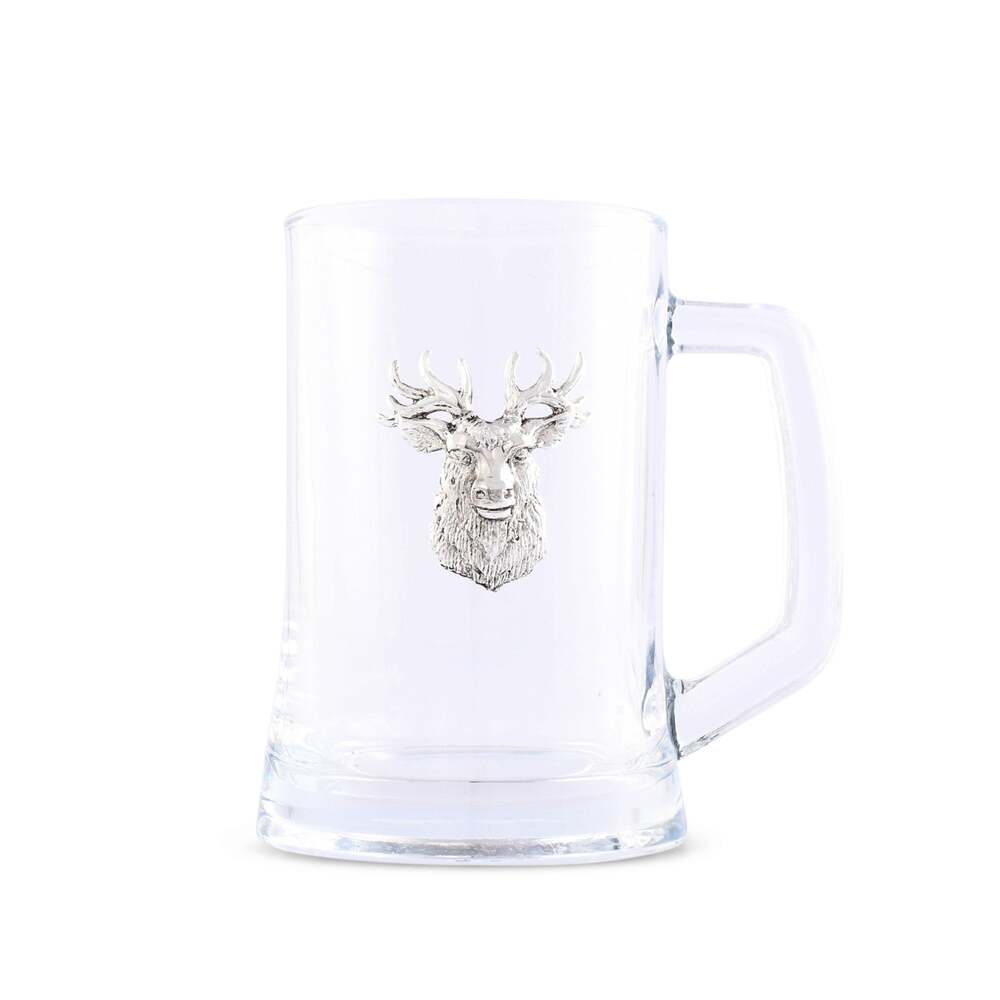 Elk Head Beer Mugs - Set of 2 by Arthur Court Designs 3