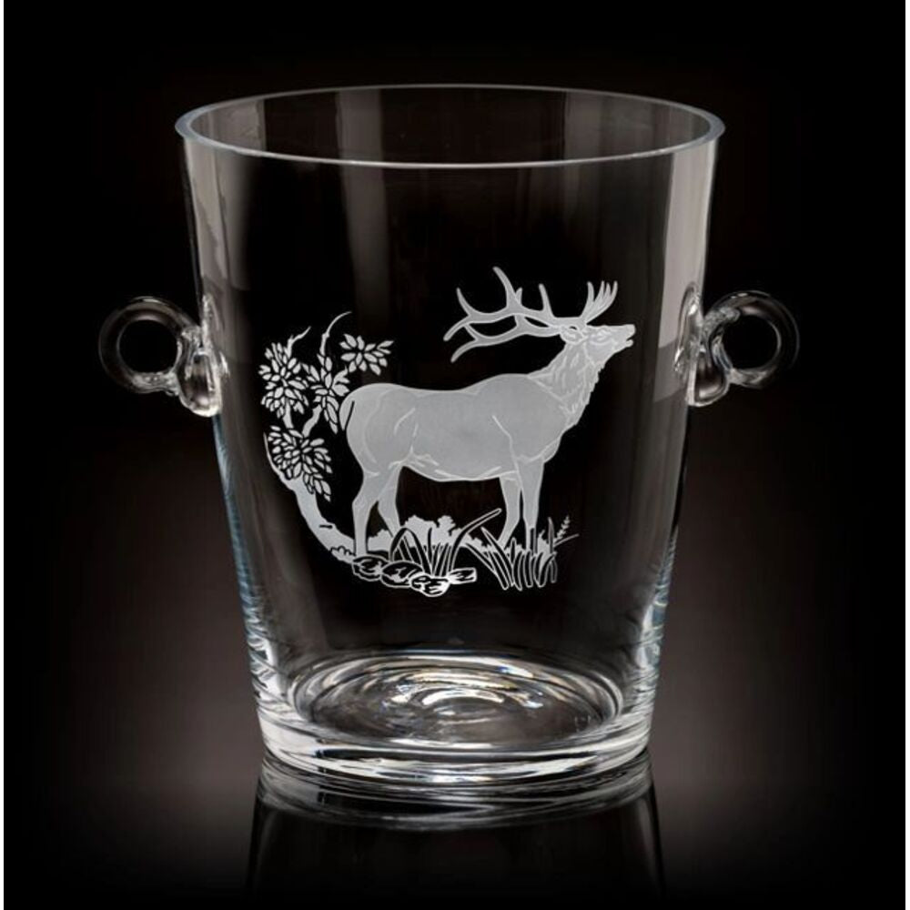 Elk Ice Bucket American Wildlife by Julie Wear 