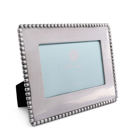 Engravable Beaded Photo Frame 4" x 6" by Arthur Court Designs