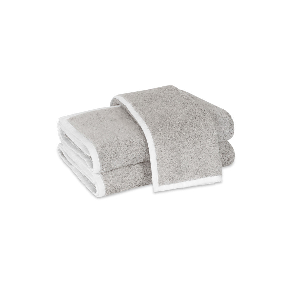 Enzo Wash Cloth Pearl & White 