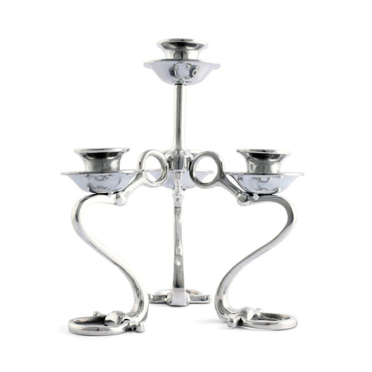 Equestrian Bit Four Light Candlestick by Arthur Court Designs