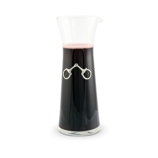 Equestrian Bit Wine Carafe H400BT by Vagabond House